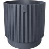 Obal na kvetináč MIKA CYLI PETIT 14 antracit