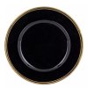 Čierno zlatý podtanier 160469 32cm