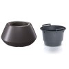 Kvetináč HEOS DMHET600 58,2cm antracit