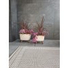 Kvetináč GRACIA SQUARE BETON EFFECT DGQL300E 29cm krém