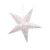Papierová hviezda 3D 194329 55cm strieborna
