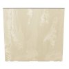 vysoký plastový truhlík URBI CASE Beton Effect 58 cm krém