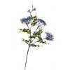Dekoračná vetvička 03257 85cm modrá