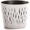 Kvetináč SANDY ROUND DSR260 26,2 cm, biely
