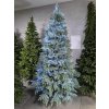 Exkluzívny umelý vianočný stromček 100% PE 3D smrek modrý PRESTIGE SILVER 180 cm