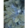 Exkluzívny umelý vianočný stromček 100% PE 3D smrek modrý PRESTIGE SILVER 180 cm
