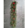 Girlanda Smrek s jarabinou PREMIUM REAL 100% PE 3D 105cm hustá