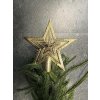 Hviezda na stromček zlatá 520 19,5x19,5cm