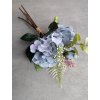 Viazaná umelá kytička modrá 105D 39 cm
