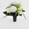 Biela náhrobná ikebana