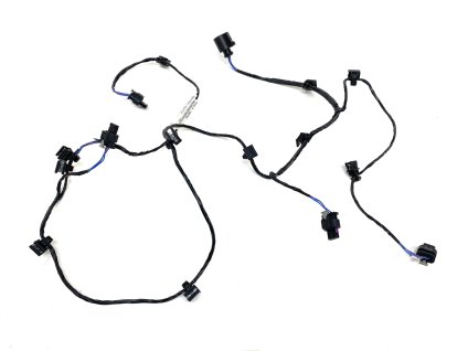 54197 2 6v0971095 predné zadné káblové vedenie pdc fabia iii