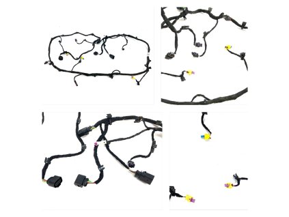 62225 760971095ce vw touareg 760 predné káblové vedenie pdc