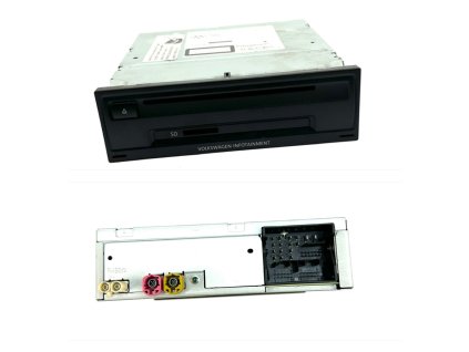70549 5g0035819a jednotka vodiča s rádiom bluetooth a sd cd vw golf