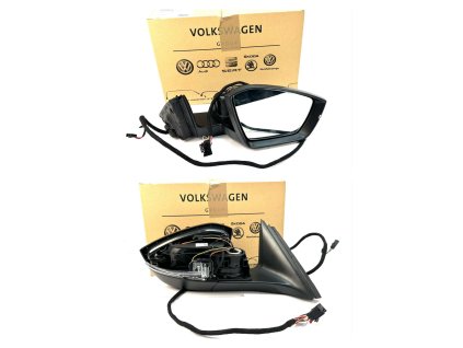 200051 3v0072538a pravé spätné zrkadlo skoda superb iii