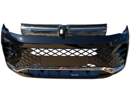 205588 3 571807421a predný nárazník vw tiguan r line 6x pdc