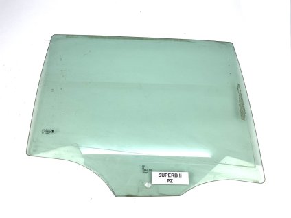 60692 3t9845206 sklo pravých zadných dverí skoda superb ii