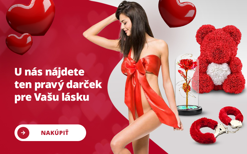 Darčeky na Valentína