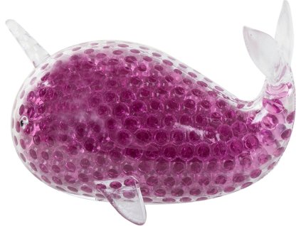 Antistresová hračka velryba (Barva Fialová)