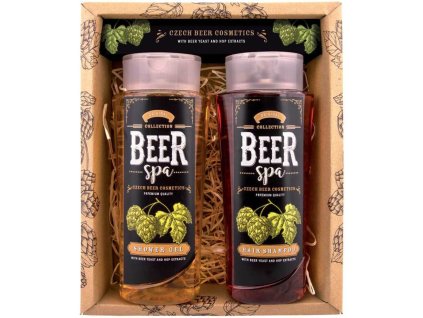 beer spa pivna kozmeticka sada gel 250 ml a sampon 250 ml 1