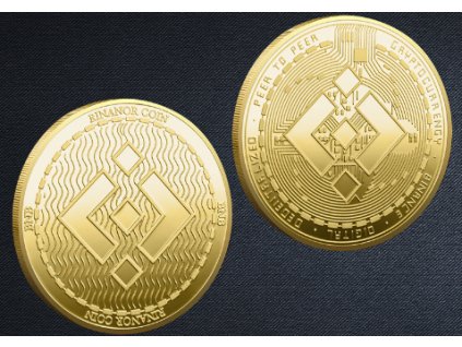 Binance mince (Barva Zlatá)