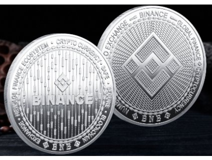 Binance mince (Barva Stříbrná)