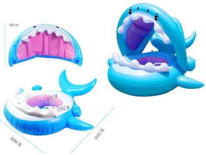 14335 detsky nafukovaci clun se striskou zralok 1