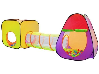 4949 detsky stan a hraci domecek s tunelem vcetne 200 micku 1