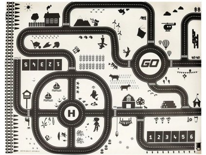 14317 hraci vodeodolna podlozka pro deti 130 x 100 cm mesto 1
