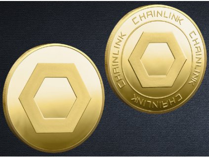 Chainlink mince (Barva Zlatá)