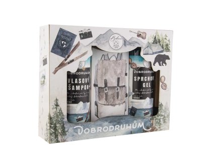 kozmeticka sada dobrodruhom vlasovy sampon 100 ml toaletne mydlo 100 g sprchovy gel 100 ml 1