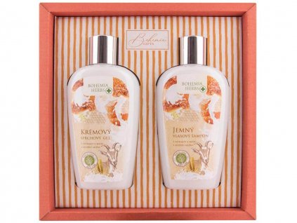 kozmeticka sada kozie mlieko gel 250ml a sampon 250ml 1