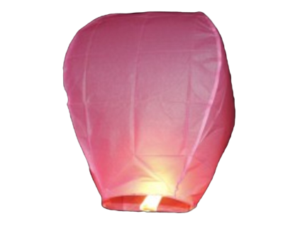 1189 lampion prani cepice ruzova