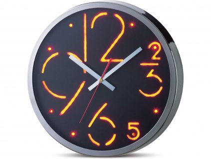 led svietiace nastenne hodiny poskodeny obal 1