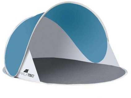 malatec 10179 samorozkladaci stan plazovy 145 x 70 x 100 cm modrosedy 1