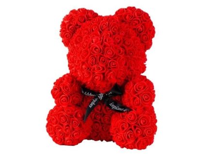 medved z ruzi cervenych 43cm 5