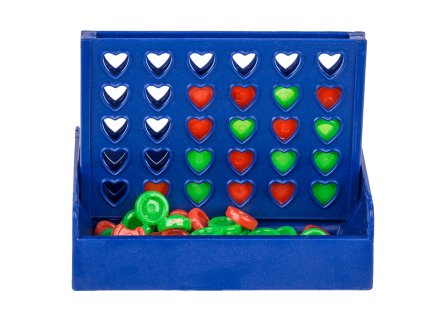 16386 1 mini hra piskvorky line up srdce 2