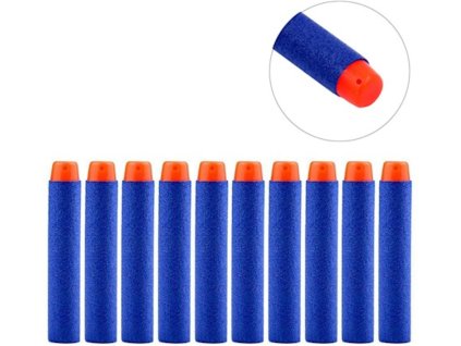 Náhradní náboje do pistole Nerf 7cm (Počet ks v balení 10ks)