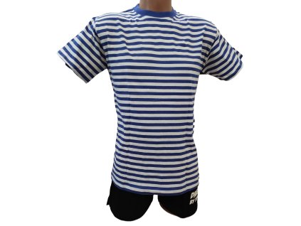 Námořnické tričko - pánské (Barva Modro-bílá, Velikost L)