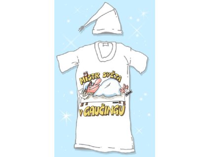 Noční košile - Mistr světa v gaučingu (Velikost L)