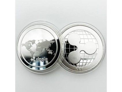 Ripple Coin minca (Farba Strieborná)