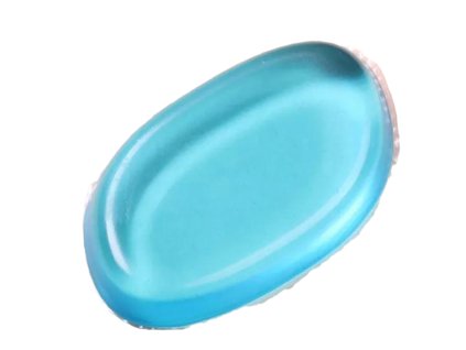 Silikonová houbička na make-up (Barva Modrá)