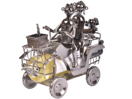 10838 stojan na vino auto par se psem 1