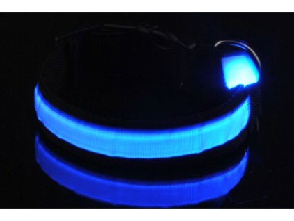 svietiaci obojok modry 1