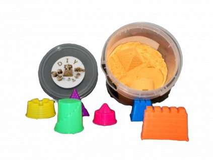 tekuty kineticky piesok maly set 750g poskodeny obal 1