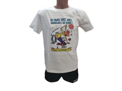 Tričko - Co můžeš vypít dnes (Barva Bílá, Velikost L)