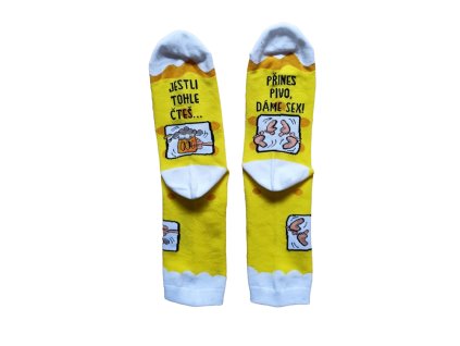 Veselé ponožky - Jestli tohle čteš.. (Velikost 39-42)