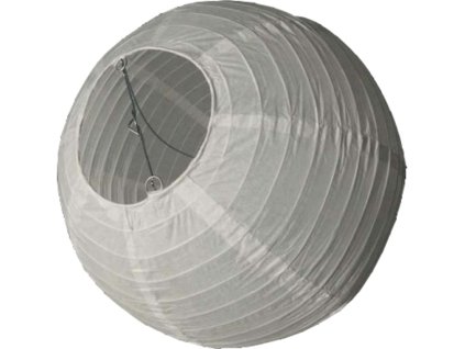 Závěsný dekorativní lampion 30cm (Barva Bílá)