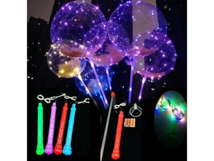 16589 2 led svitici balonek s rukojeti 3