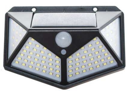 Solárne externé osvetlenie 100 LED SMD so snímačom pohybu