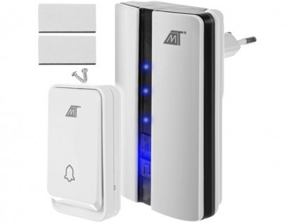 Bezdrátový domovní zvonek (Barva Bílá)